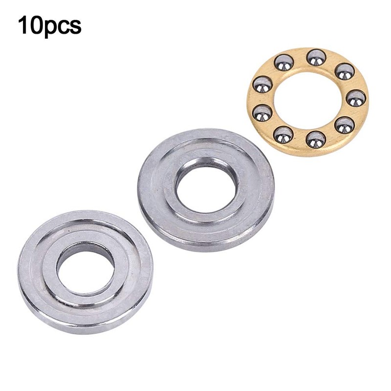 Pack of 10 Thrust Ball Bearings F4-10M 4 x 10