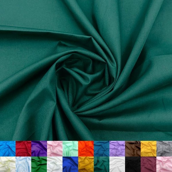 Ice Fabrics Cotton Polyester Broadcloth Fabric by The Yard -