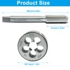 Zorveiio 1/2"-18 UNEF Tap and Die Set, 1/2 x 18