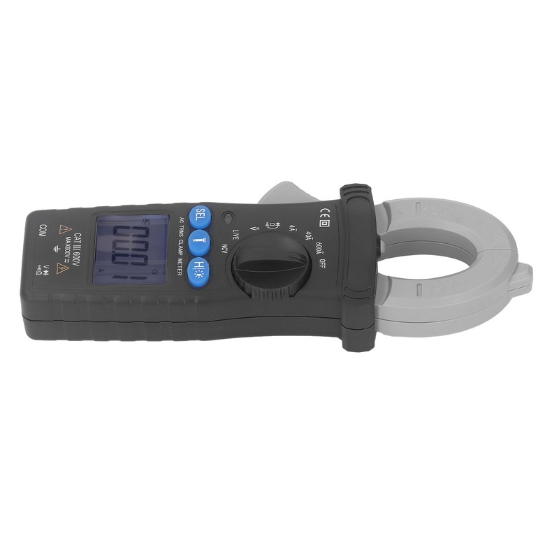 Smart Clamp Multimeter High Accuracy 600A Non Contact Backlight Digital