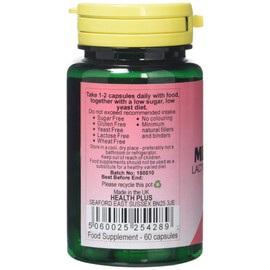 Health Plus Megadophilus 1 Billion + Probiotic Digestive Health Supplement - 60 Capsules