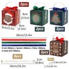 Christmas Gift Box, ACTOYS Pack of 8 Christmas Paper Boxes,