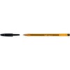 BIC Pack of 6 Crystal Fine ballpoint pens, black