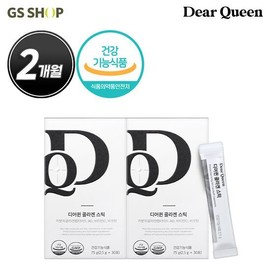 From Bio [TV Product] [2 Months] Dear Queen Collagen Stick 30 Packs x 2 Boxes / [TV상품] [2개월]디어퀸 콜라겐 스틱 30포x2박스