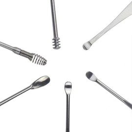 ANQIDI 9 Pcs Ear Pick Ear Wax Removal, Ear Wax Removal Tool, Ear Wax Removal Kit, Suitable for Cleaning Ear Canal Dirt, Foreign Body, Earwax, etc.