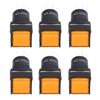 25Pcs Squares Push Button Switch 8 Pin Self Locking Switches