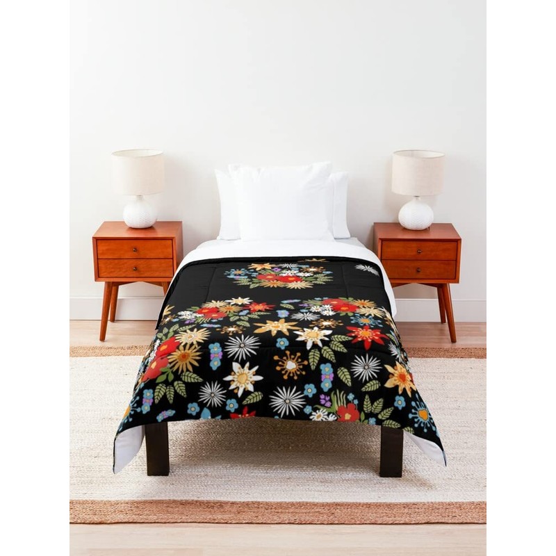 Wildflowers Comforter Boho Bedding Hippy Bedding Boho Chic Comforter Girly