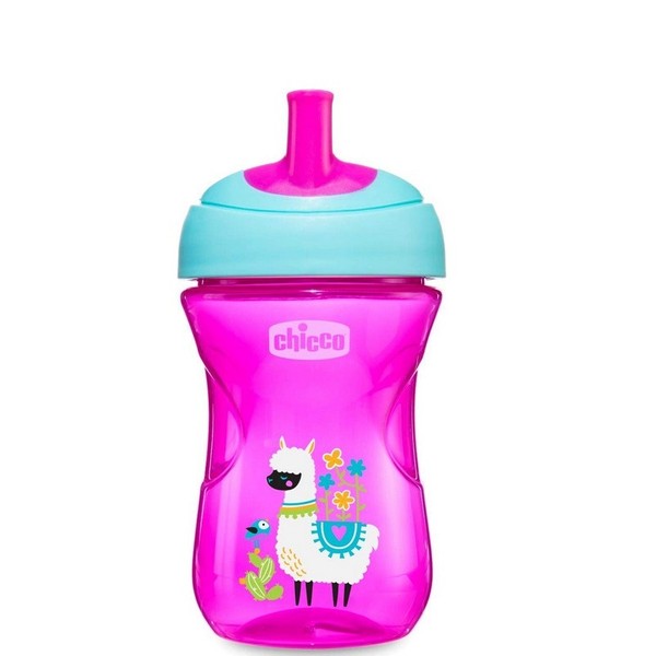 Chicco Advanced Cup Easy Drinking Pink Lama 12+, 266ml