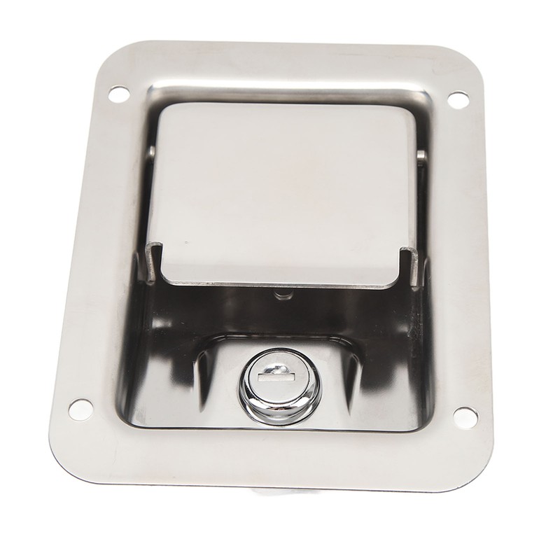 Trailer Door Key Lock Lock Stainless Steel Door Paddle Handle