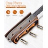 Naitesen Professional Brisket Carving Knife Set for Men, Hand Forged