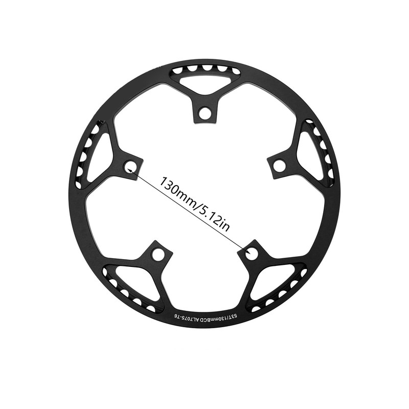Folding Bike Chainring Aluminum Alloy CNC Processing Wear Resistant Protective