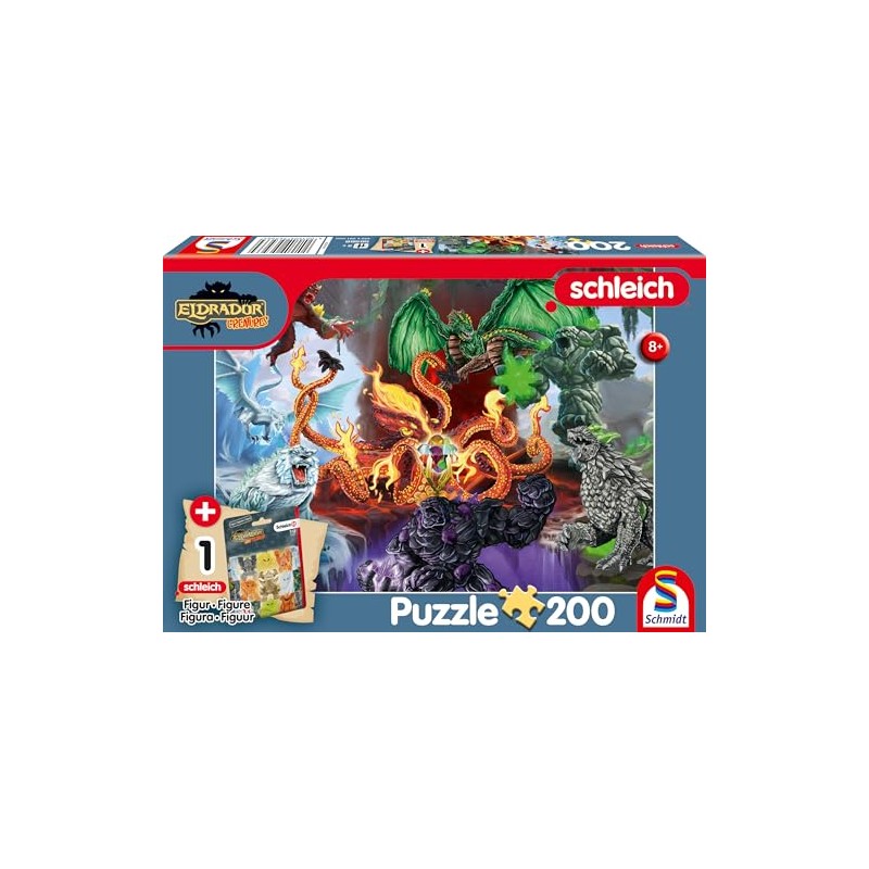 Schmidt Spiele 56566 Eldrador, nasty creatures, 200 pieces, children's puzzle,