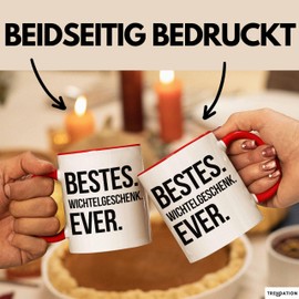 Trendation - Secret Santa Gift for Women Colleagues Gift Secret Santa Christmas Best Secret Santa Gift Ever Christmas Party Scrap Gnomes (Red)