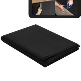 Dust Cover Black Cambric Upholstery Fabric for Bottom of Furniture, Chairs, Sofas, Couch, Box Spring 62 Inch by 3 Yard, 80 GSM