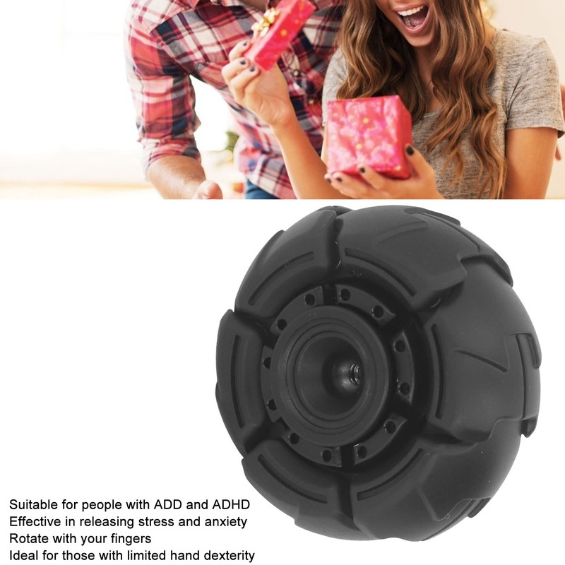 Decompression Fingertip Gyroscope Reduce Anxiety Alloy Deformation Rotating Gyroscope for