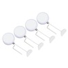 PATIKIL 1.5m / 4.9Ft Retractable Remote Control Tether, 4 Pcs