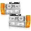 Headlights Assembly Compatible With 1994 1995 1996 1997 1998 OBS