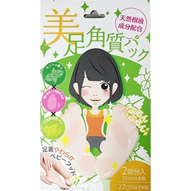 Made In Japan Beauty Feet corneum Pack Natural Tree Sap Formula Mint Scent