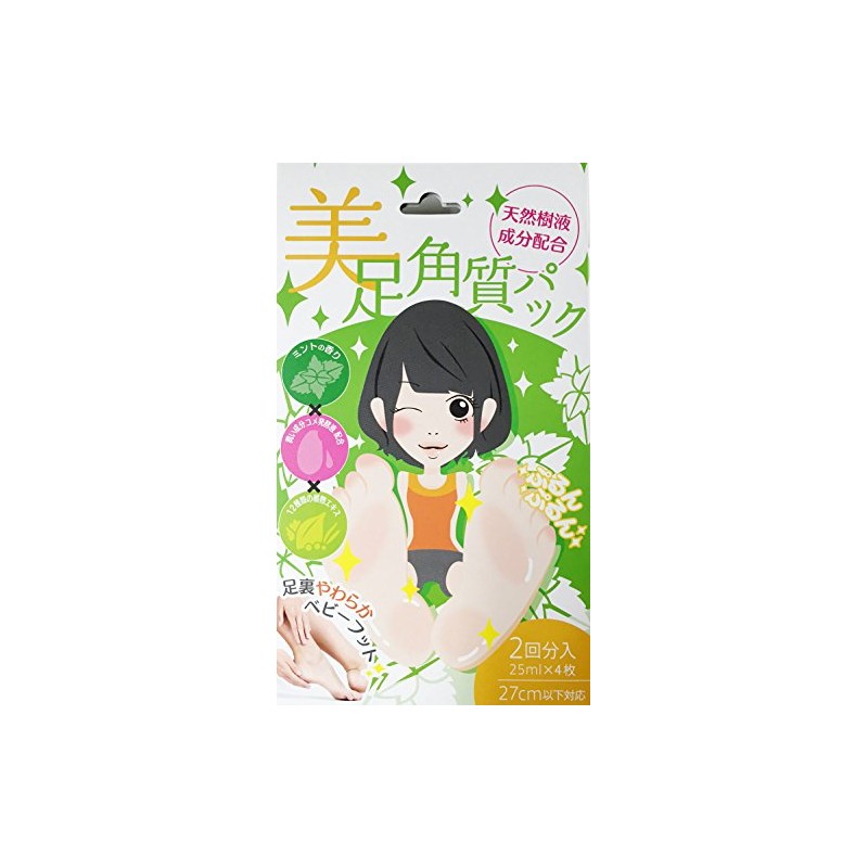 Made In Japan Beauty Feet corneum Pack Natural Tree Sap