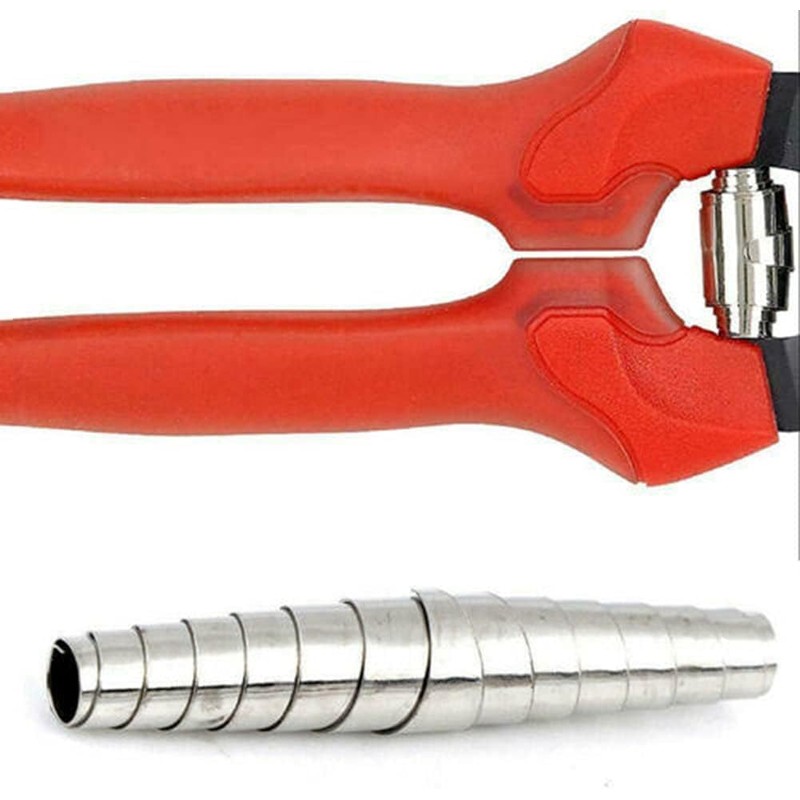 6Pcs Silver Replacement Volute Spring Stainless Steel Pruner Replacement Spring,