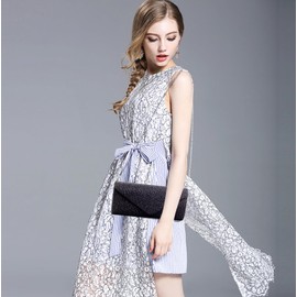 Clutch Purses for Women,Evening Bag Envelope Clutch with Detachable Chain Sparkle Elegance (Black)