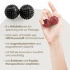 2x DBT Skills Igelball | Magnetischer Hochstress Akupressurball | zum