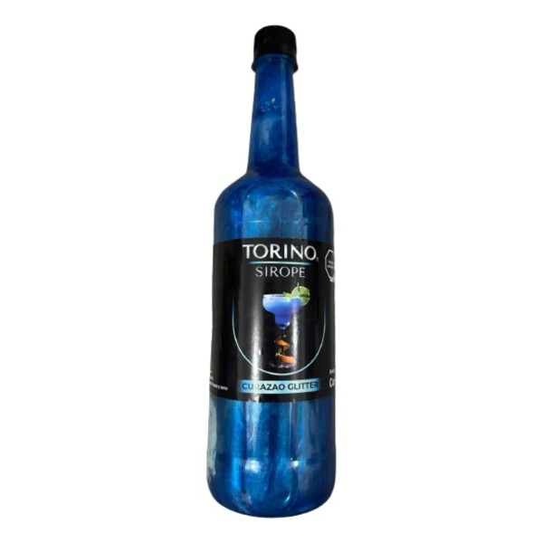 Jarabe/sirope Torino Sabor Curazao Gliter Para Bebidas 1 Lt