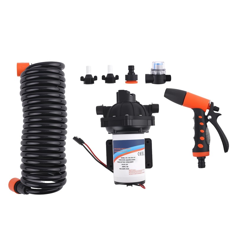 maXpeedingrods 70PSI Water Pump System, 12V/24V 5.5 GPM Water Pump