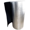 Reflective Black Silver FOIL Double Bubble Insulation Roll Pipe WRAP
