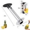 Stainless Steel Pineapple Cutter Pineapple Peeler Pineapple Corer Tool with