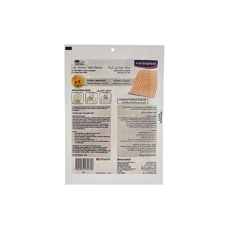 Parche Arnica Leon Pack