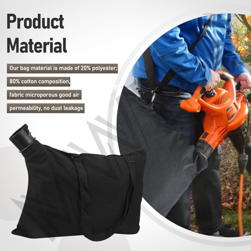 90560020-01 Leaf Blower Shoulder Bag, Compatible with Black & Decker