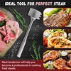 Meat Tenderizer 1 pcs Aluminium Mallet Dual-Sided - Tenderizer Tool