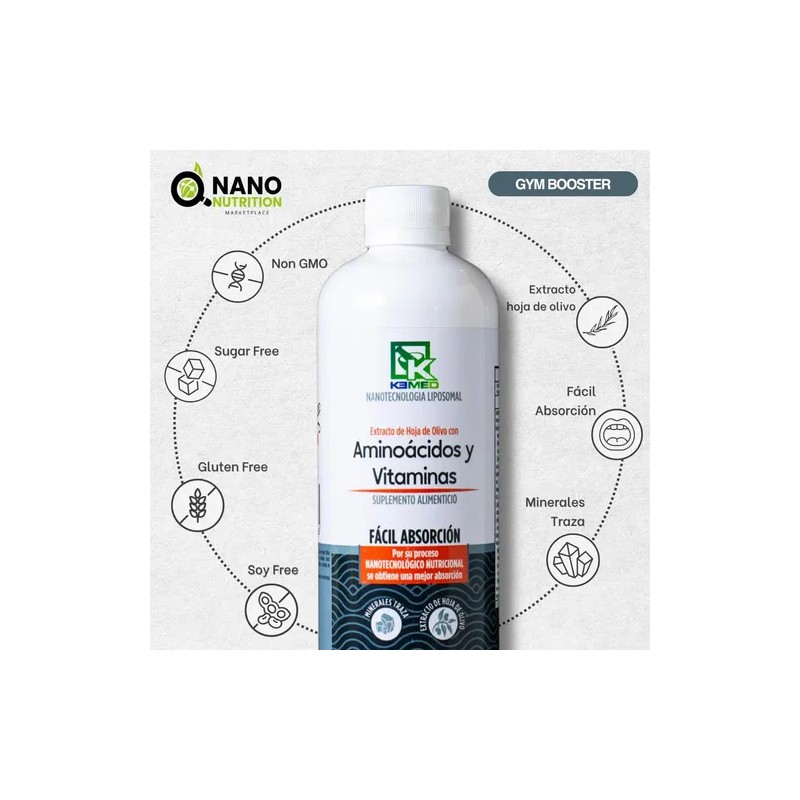 Aminoácidos Y Vitaminas Nano Nutrition Liposomal 480 Ml