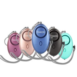 Personal Alarm for Women, 5 Pack 140DB Emergency Self-Defense Security Alarm Keychain with LED Light for Women Kids and Elders