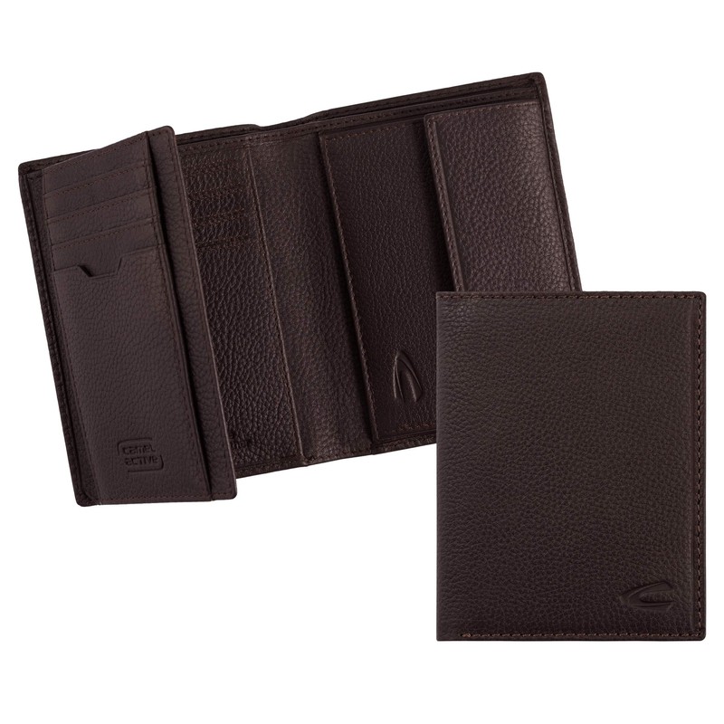 camel active Macau Coin Pouch, 12 cm, Brown (Braun)