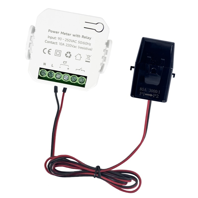 WiFi Smart Energy Meter for Tuya Consumption Monitor Single Phase