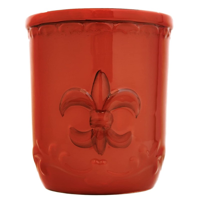 ACK Utensil Holder, Utensil Crock, Modern Kitchen Decor, Kitchen Storage(Fleur