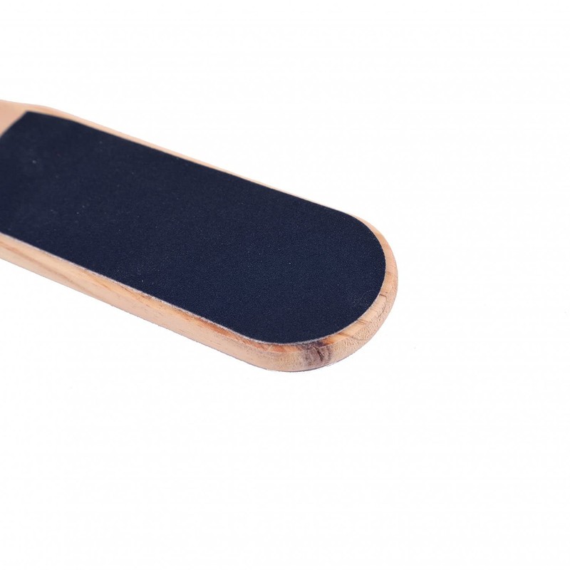 Oypla Double Sided Wooden Hard Skin Remover Pedicure Foot File
