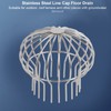 Outdoor Roof Drain Stainless Steel Anti Blocking Round Line Cap