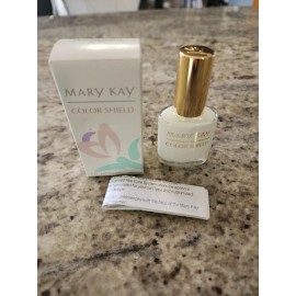 Mary Kay­ Color Shield Nail Polish French White .5 oz #5745 NOS Open box
