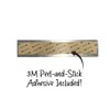 Customizable Quality Satin-Aluminum Slider Nameplates and Signs - 10 x