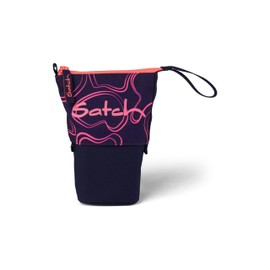 satch Pencil Slider Extra Large with Divider Zip Pocket Pen Holder Set Square Viewing Window for Timetable Pink Supreme - Pink