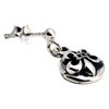 [STERLING SILVER 925] AMTHGPS-089 Single ear sterling silver 925 earrings