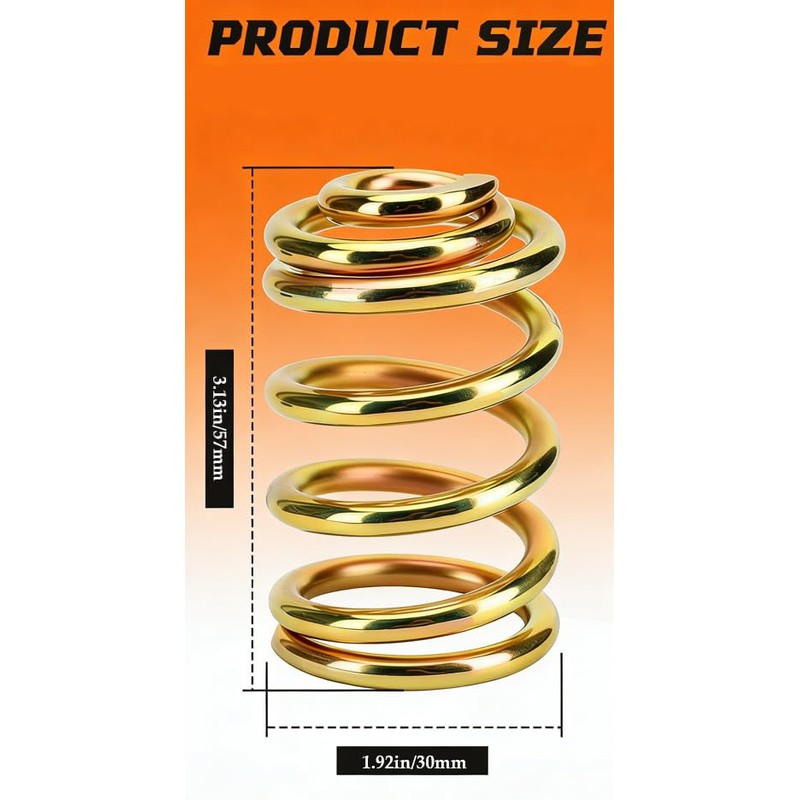 VIQAEKK 283516 Riding Lawn Mower Compression Seat Spring, 2 Pack