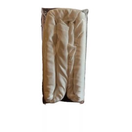 HC Collection Platinum 1800  King White Microfiber Bed Skirt 78"x80"+14" NEW