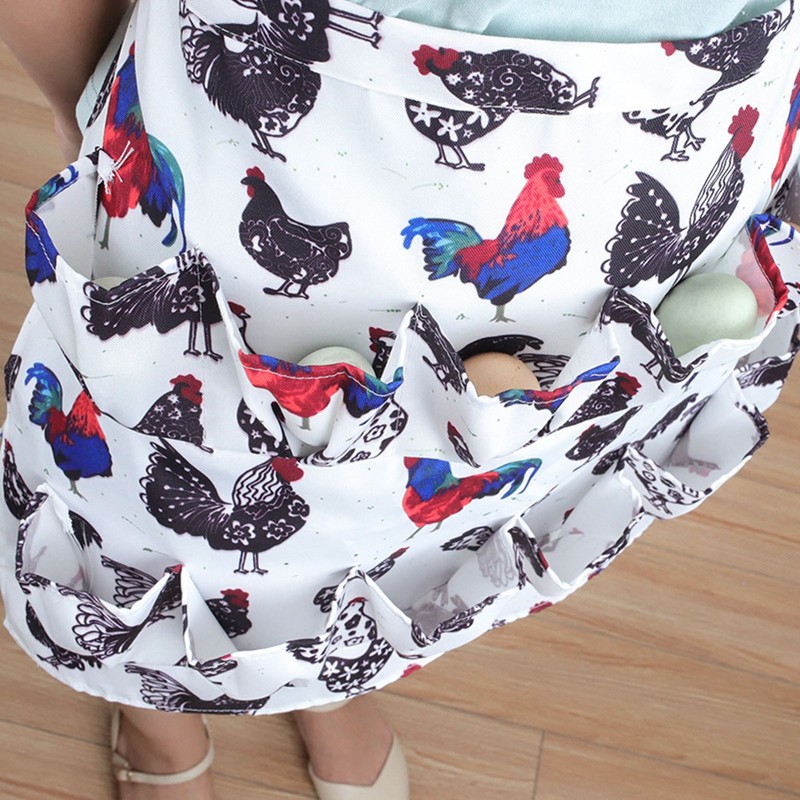 Eggs Apron Eggs Collecting Gathering Holding Apron for Chicken Hense