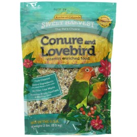 Sweet Harvest Vitamin Enriched Conure & Lovebird Food 2 LB