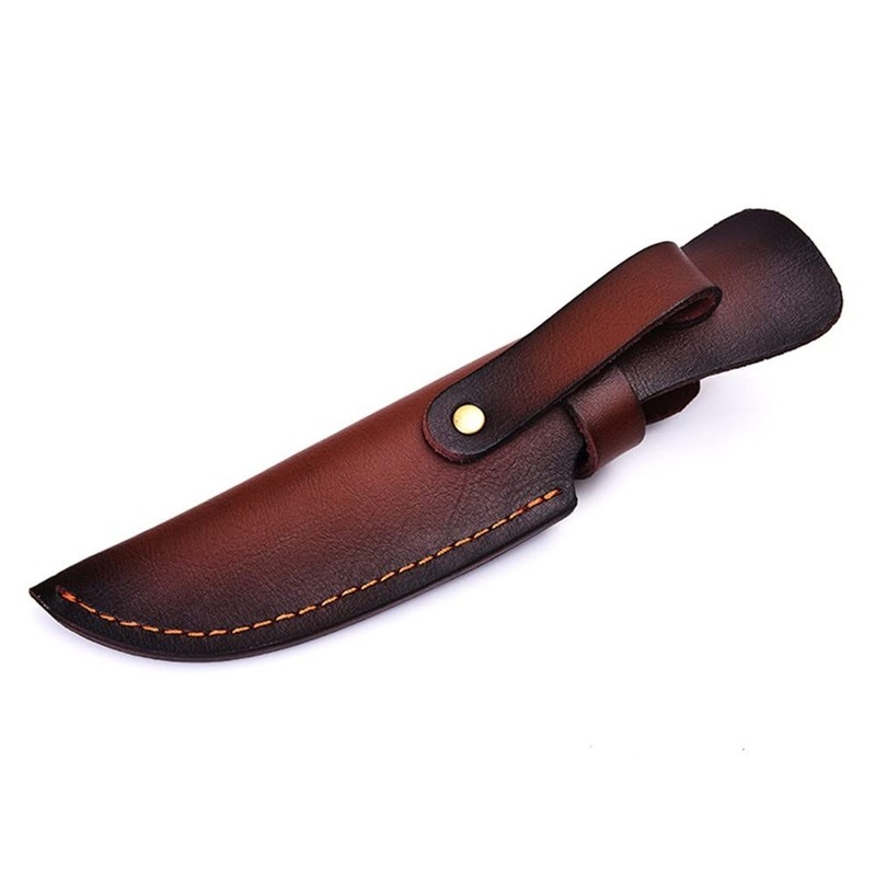 Leather Knife Sheath, Straight Knife Holster Knife Blade Cover Belt