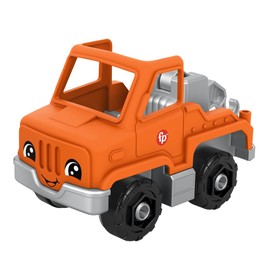 Little People Replacement Part for Fisher-Price Preschool Tow Truck Garage Playset HNJ29 - Replacement Orange and Gray Tow Truck